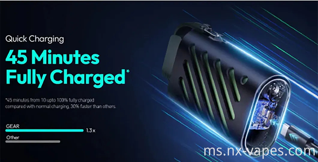 20ml cecair pakai buang vozol gear 10000 puffs vape pen